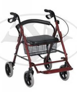 ROLLATOR 8 นิ้ว วางเท้าพับได้ Y888L
