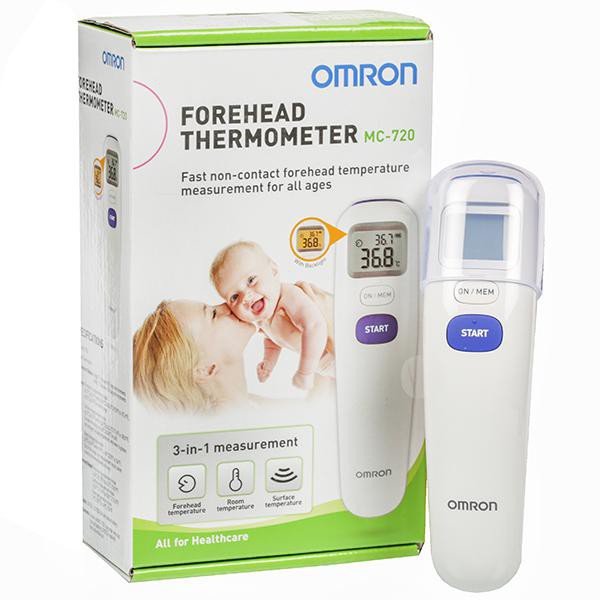 OMRON FOREHEAD THERMOMETER MC-720